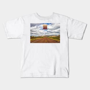 Highway 90 Pecos County Kids T-Shirt